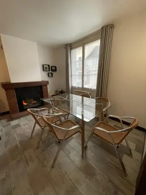 Coin salon dans l'établissement La Maison de Marion