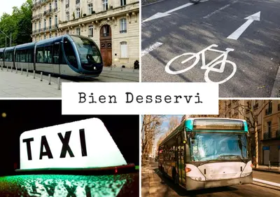 Plan de l'établissement Escale au Cœur du Mans, entre Gare et Centre
