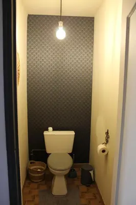 Salle de bains dans l'établissement Charmante maison à la campagne
