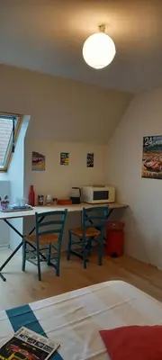 Coin salon dans l'établissement Saint Georges