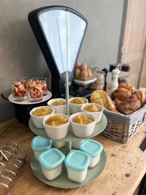 Nourriture dans la maison d'hôtes ou à proximité