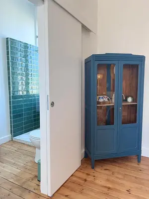 Salle de bains dans l'établissement Le Clos Gabrielle