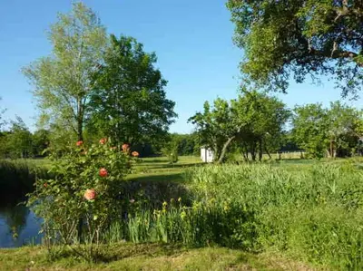 Paysage naturel près de la maison de vacances