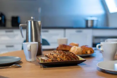 Nourriture dans l'appartement ou à proximité