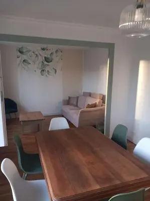 Un ou plusieurs lits dans un hébergement de l'établissement Maison 6 couchages avec jardin au coeur des châteaux de la Loire