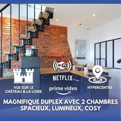 Duplex Élégant et Lumineux avec vue sur le château