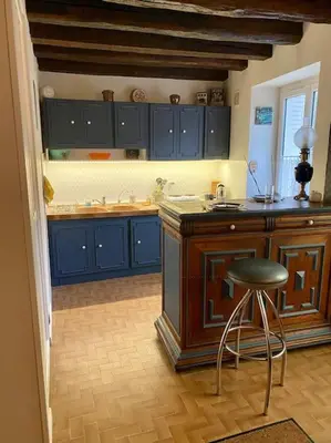 Cuisine ou kitchenette dans l'établissement Gîte des Moriers Blois Bord de Loire