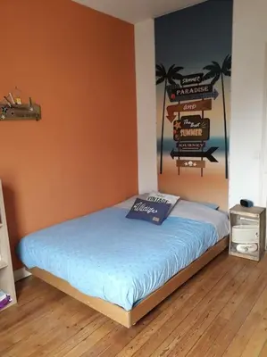 Un ou plusieurs lits dans un hébergement de l'établissement Maison de centre-ville