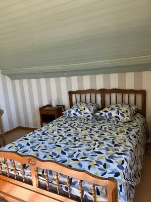 Un ou plusieurs lits dans un hébergement de l'établissement Villa François
