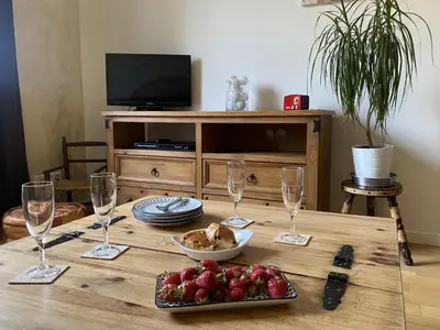Boissons dans l'établissement Simples Escales : gîte nature, détente et sauna