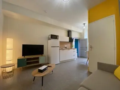 Cuisine ou kitchenette dans l'établissement Ecole 101