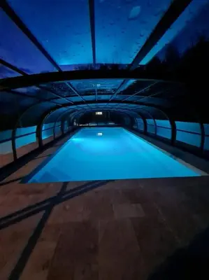 Piscine de l'établissement Gite des Terres Noires (nouveau logement) ou située à proximité
