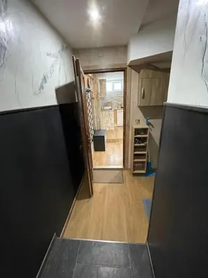 Cuisine ou kitchenette dans l'établissement Magnifique studio en résidence