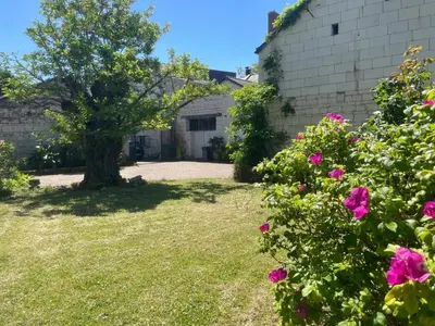 Jardin de l'établissement La Belonnerie - Grande maison pour 13