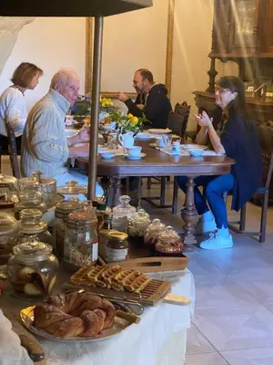 Nourriture dans la maison de vacances ou à proximité