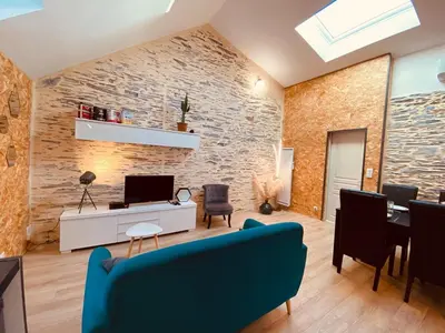 Coin salon dans l'établissement Casa Arena