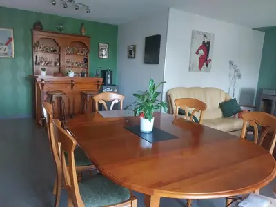 Coin salon dans l'établissement Chambres d'hôtes 24