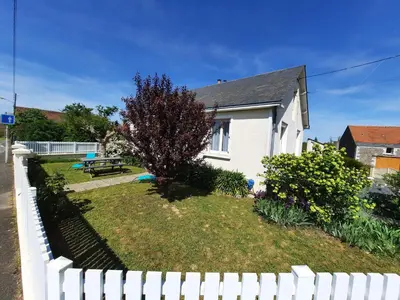 Jardin de l'établissement Maison calme entre Loire et Châteaux.