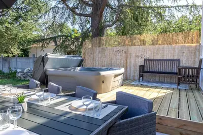 Plan de l'établissement La Villa Romaine, Jacuzzi 15 min du Zoo de Beauval