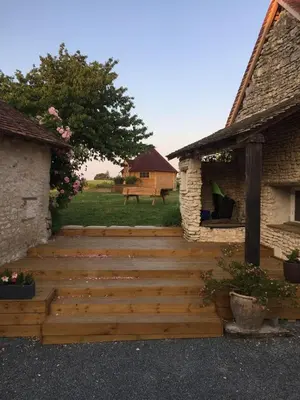 Jardin de l'établissement La Ménardière