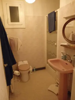 Salle de bains dans l'établissement Location maison pour évènement le mans