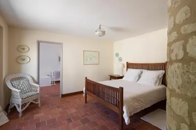 Un ou plusieurs lits dans un hébergement de l'établissement Chateau De Grazay