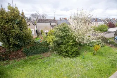 Jardin de l'établissement L'authentique échappée Tourangelle