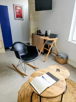 Télévision ou salle de divertissement dans l'établissement F2 au cœur de Langeais.