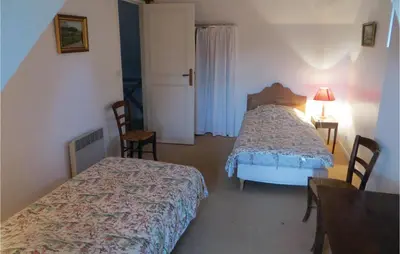 Un ou plusieurs lits dans un hébergement de l'établissement Holiday Home Luche Pringe O-925