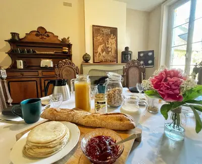 Nourriture dans le B&B/chambre d'hôtes ou à proximité