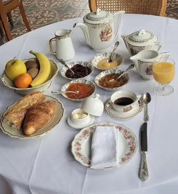 Nourriture dans le B&B/chambre d'hôtes ou à proximité