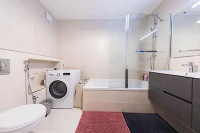 Salle de bains dans l'établissement Élégance et confort- Vidéoprojecteur Tours-Parking