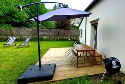 Jardin de l'établissement Gîte AnjouLoire