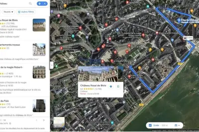 Plan de l'établissement L'Ocean Appartement lumineux centre Blois