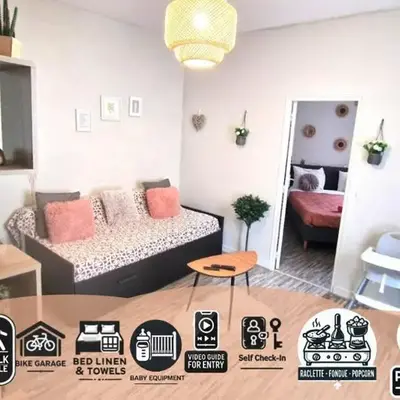 L'Ocean Appartement lumineux centre Blois