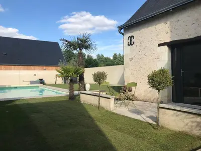 Piscine de l'établissement Appart´choisille ou située à proximité