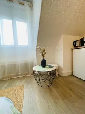 Cuisine ou kitchenette dans l'établissement Le Studio - Rive droite - Wifi