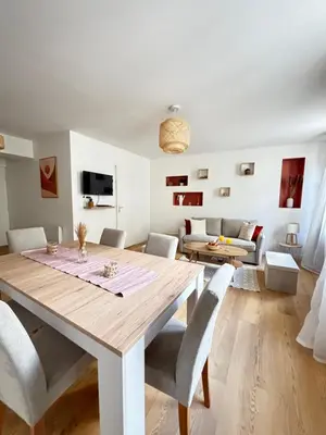 Télévision ou salle de divertissement dans l'établissement Le Duplex Safari