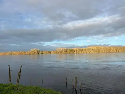 Paysage naturel près de la maison de vacances