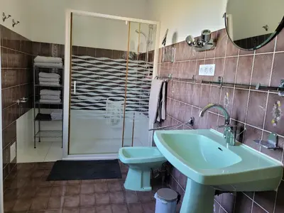 Salle de bains dans l'établissement Bienvenue chez Sylvie