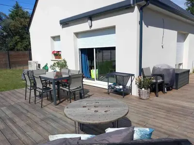 Terrasse ou espace extérieur de l'établissement Maison de la croix Marion