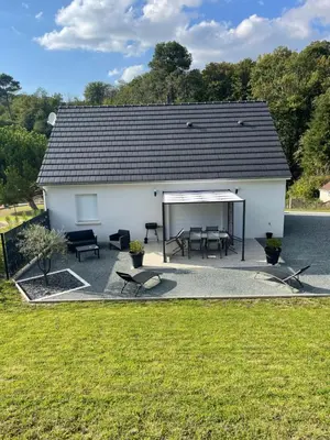 Jardin de l'établissement Gîte la Chotinière