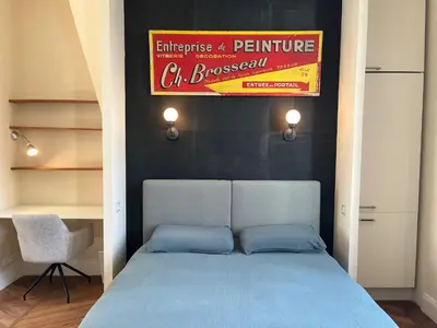 Un ou plusieurs lits dans un hébergement de l'établissement Une escapade au cœur de Tours