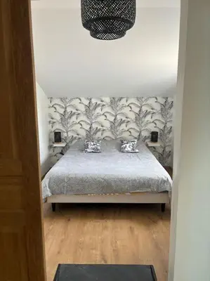 Un ou plusieurs lits dans un hébergement de l'établissement LOFT #5 Angers Loire