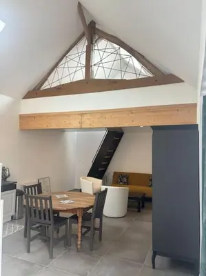 Coin salon dans l'établissement LOFT #5 Angers Loire