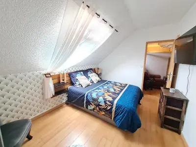 Un ou plusieurs lits dans un hébergement de l'établissement Chez Malia