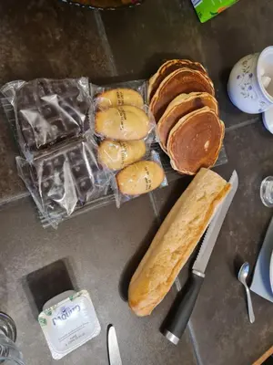 Nourriture dans le B&B/chambre d'hôtes ou à proximité