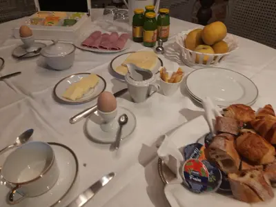 Nourriture dans le B&B/chambre d'hôtes ou à proximité
