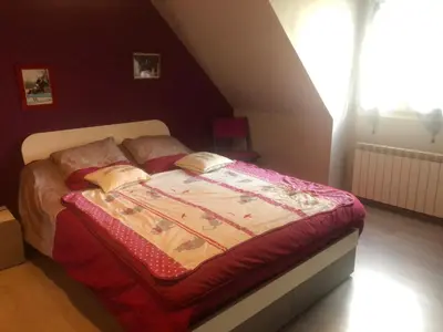 Un ou plusieurs lits dans un hébergement de l'établissement Le Moulin de montinault
