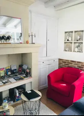 Cuisine ou kitchenette dans l'établissement Gîte Au Boom Coeur - forfait SPA inclus